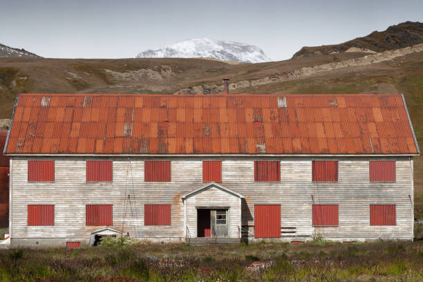 Grytviken Whaling Station Settlement Barrack Block South Georgia
