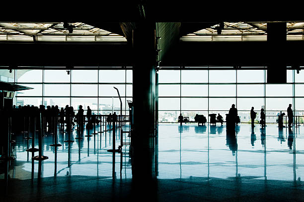 Airport Terminal Travellers