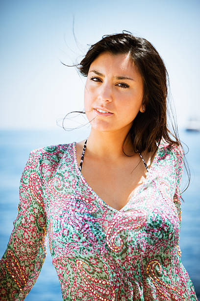 Beauty at Sea Summer Woman Portrait
