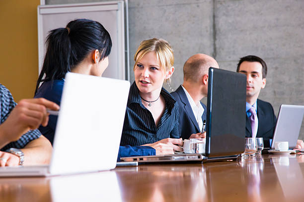 Businesswomen discussing in Team Meeting