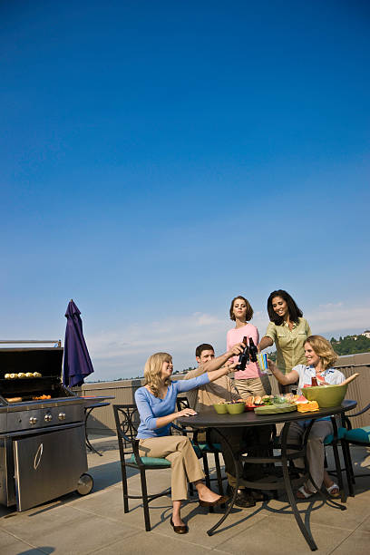 BBQ Party on Rooftop