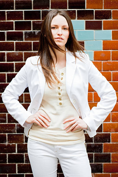 Confident Fashionable Woman Portrait