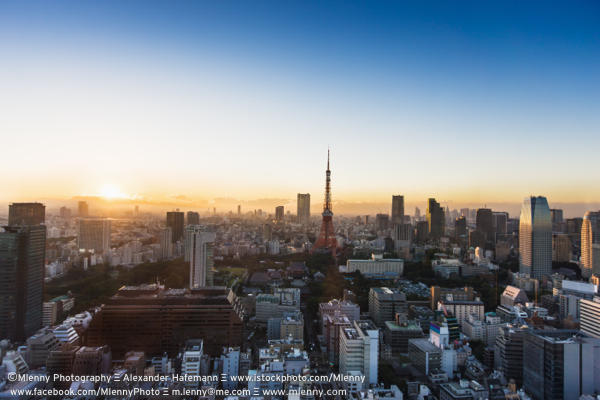 Tokyo Sunset, Japan