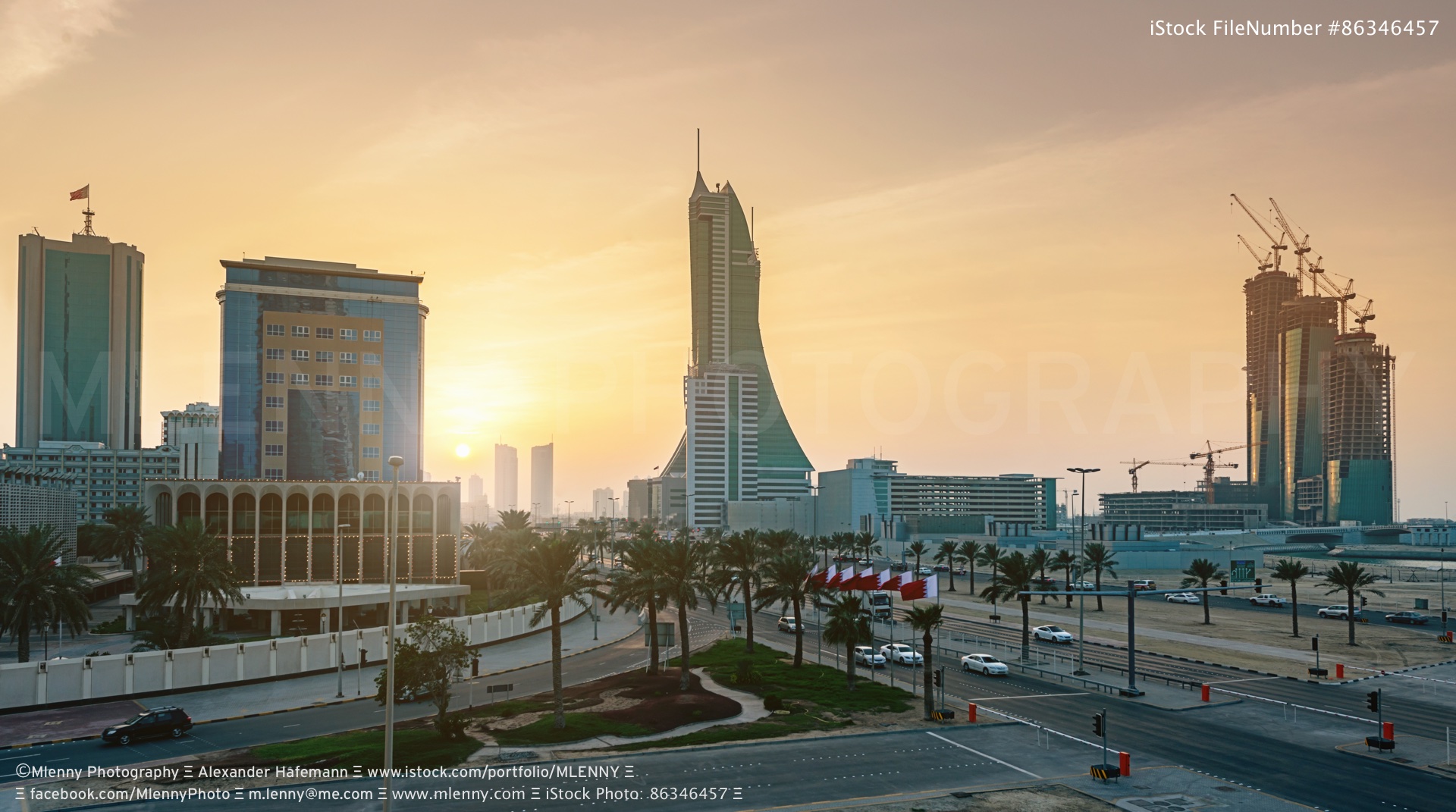 Manama Sunset, Bahrain